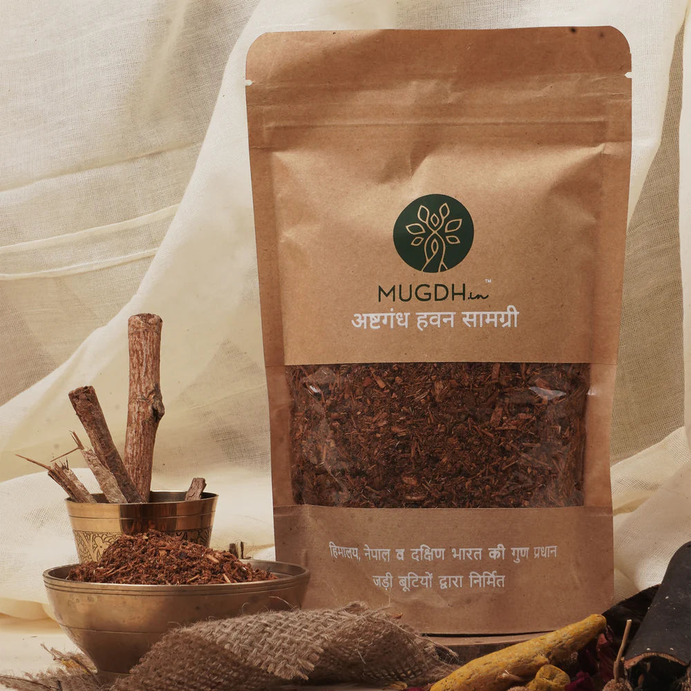 Mugdh Ashtagandha Hawan Samagri - Zero Chemical, 100% Natural Ingredients