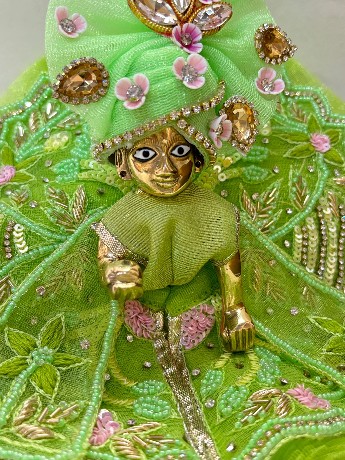 Kri-Radhey Pearl handwork dress