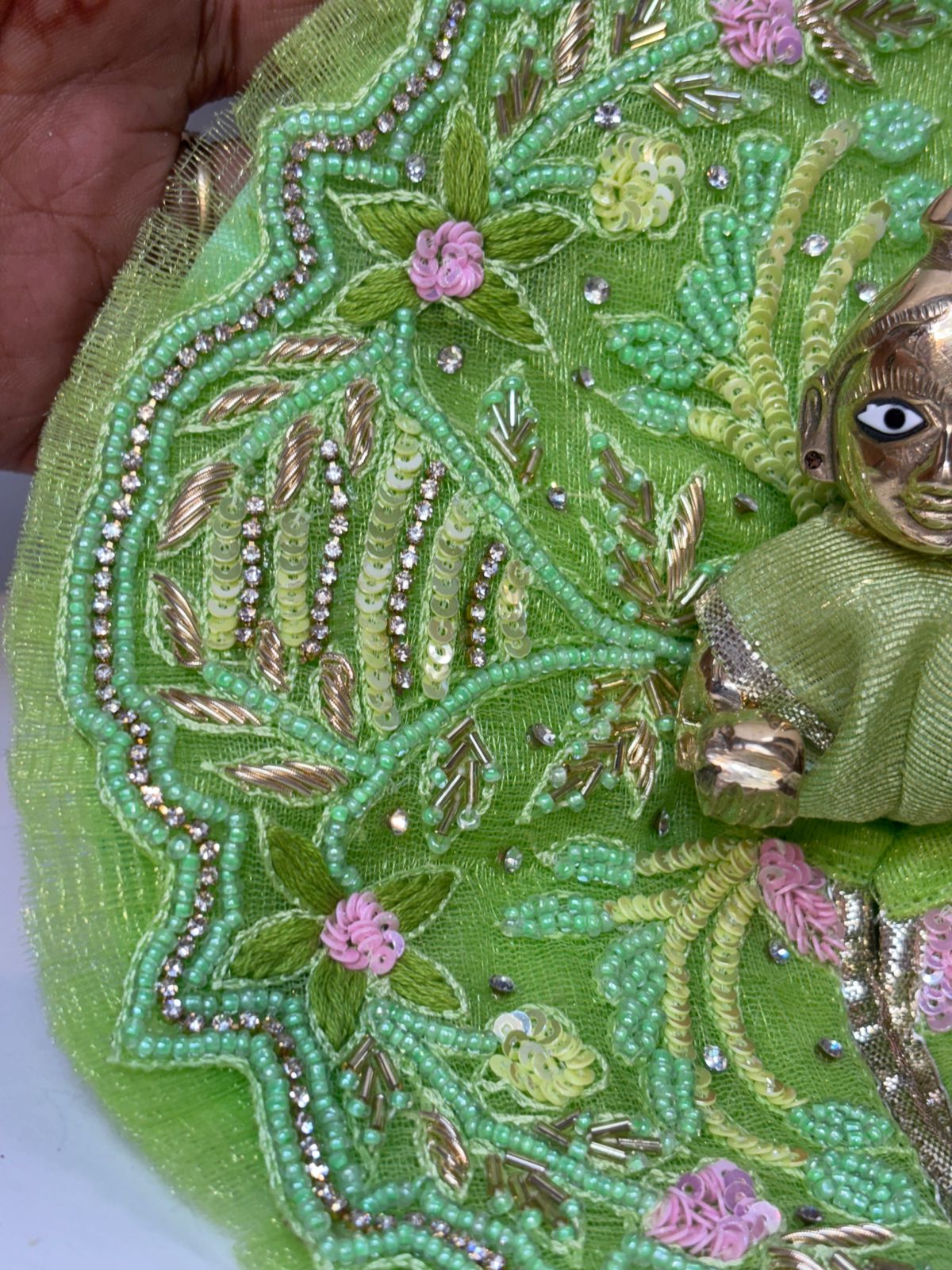 Kri-Radhey Pearl handwork dress