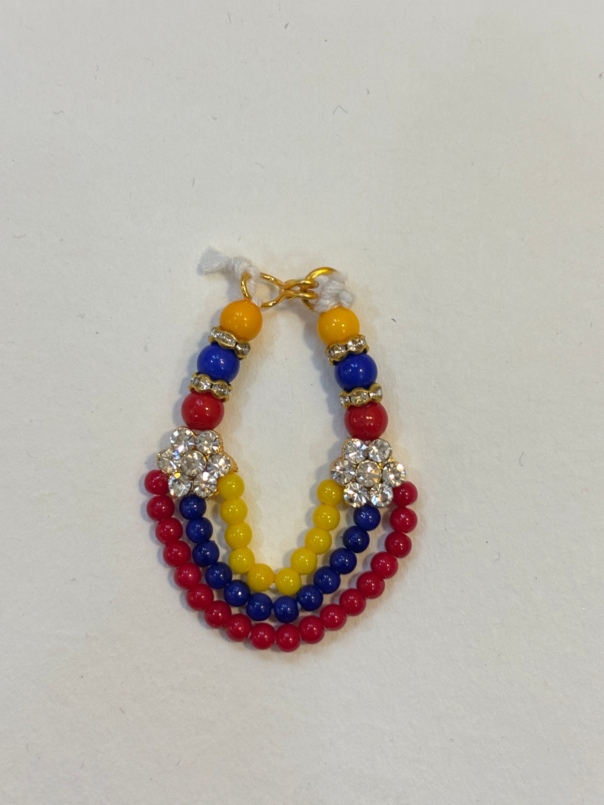Kri-Radhey Festive Tricolor Mala