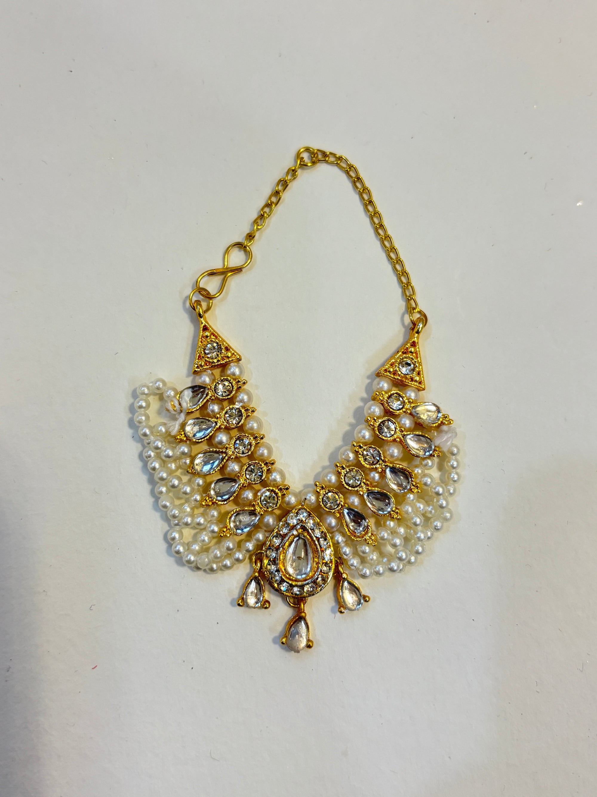 Kri-Radhey Pearl Fan Mala