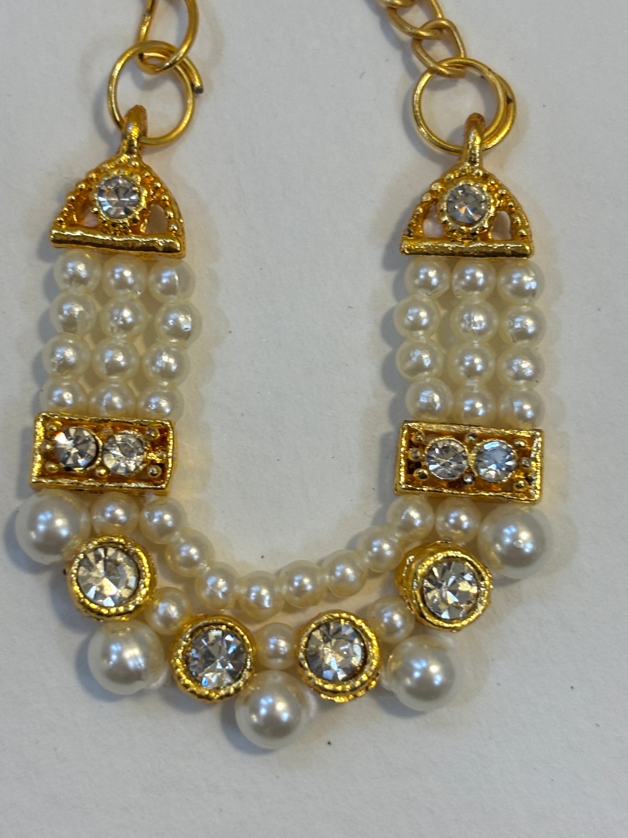 Kri-Radhey Triple row bead mala
