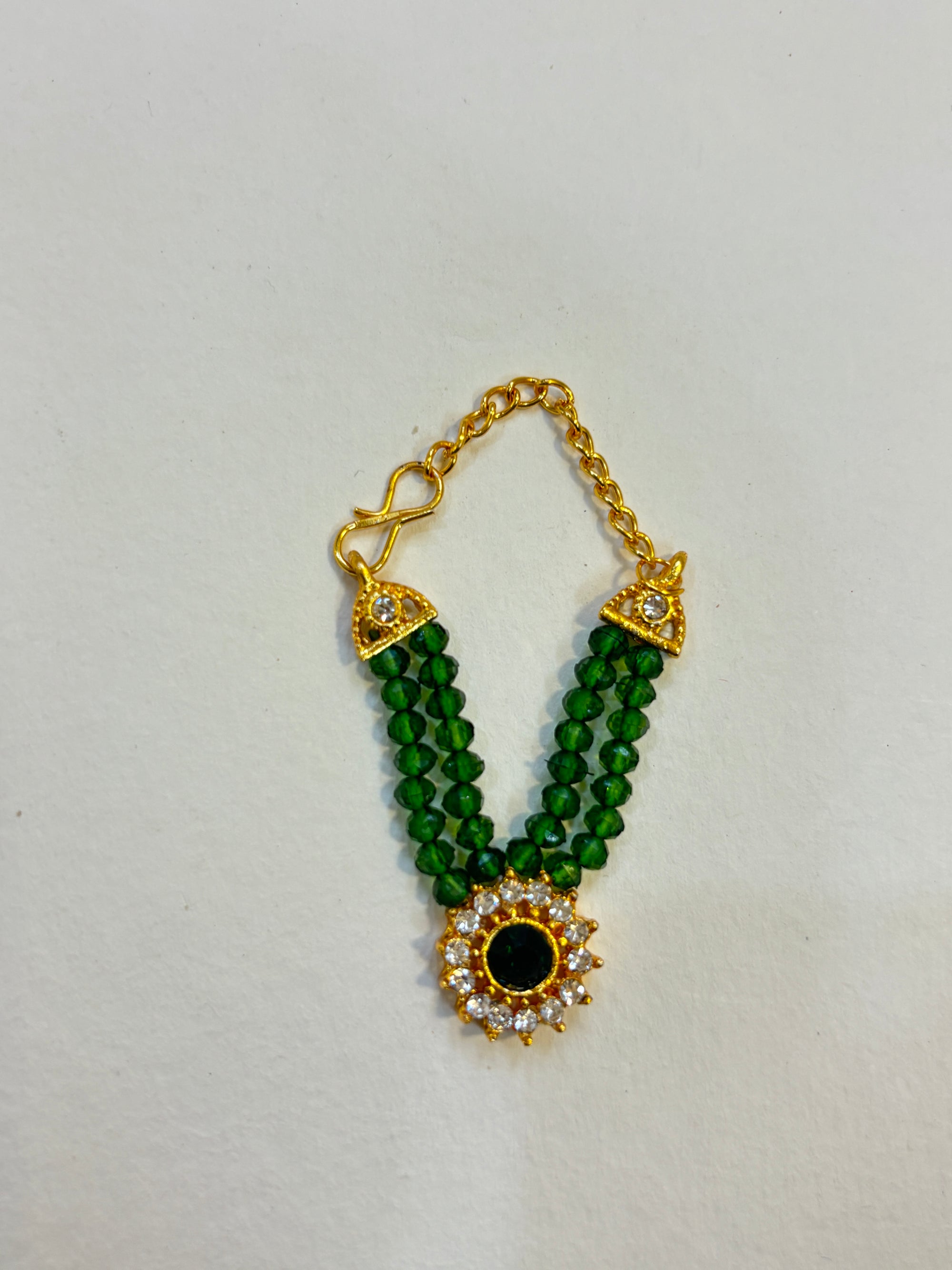 Kri-Radhey Gold designer floral mala