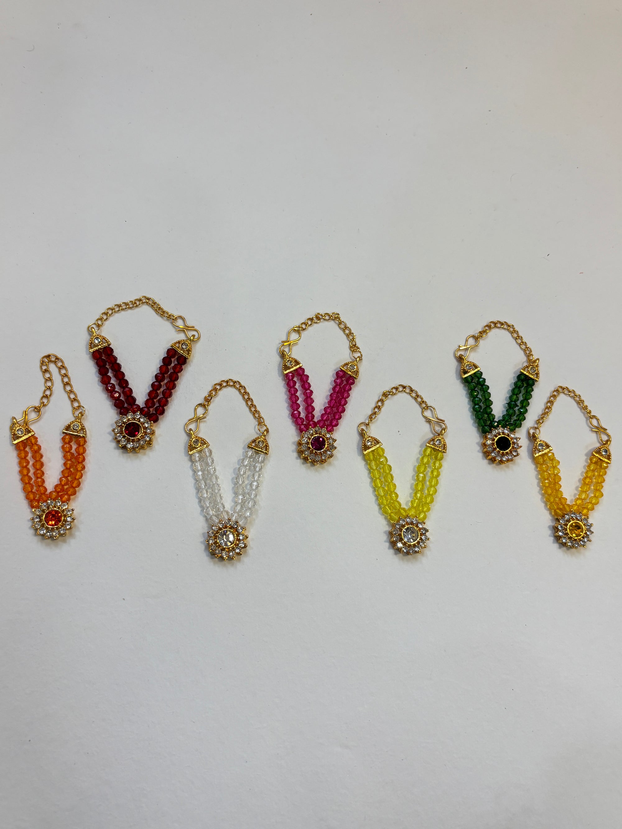 Kri-Radhey Gold designer floral mala