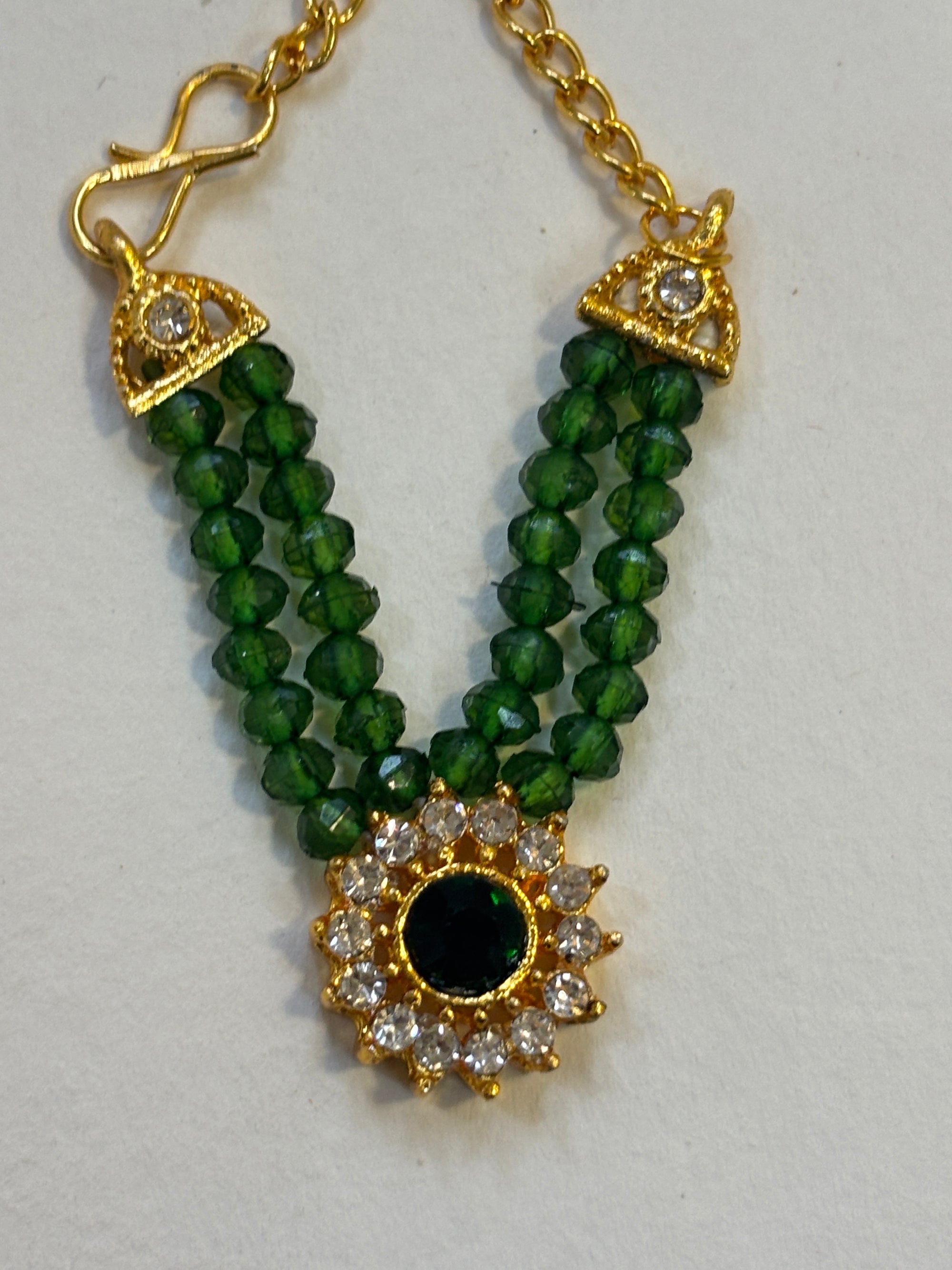 Kri-Radhey Gold designer floral mala