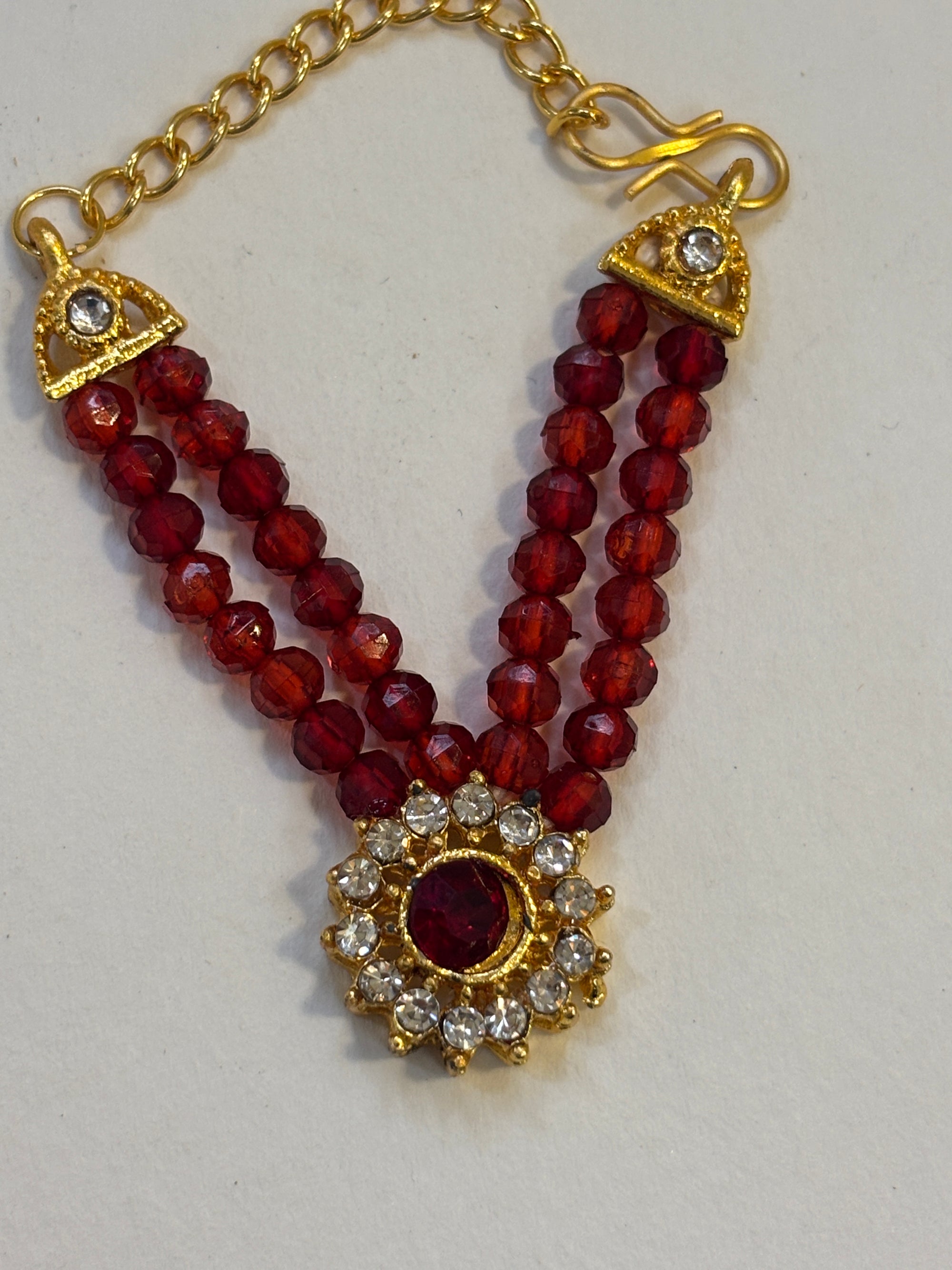 Kri-Radhey Gold designer floral mala