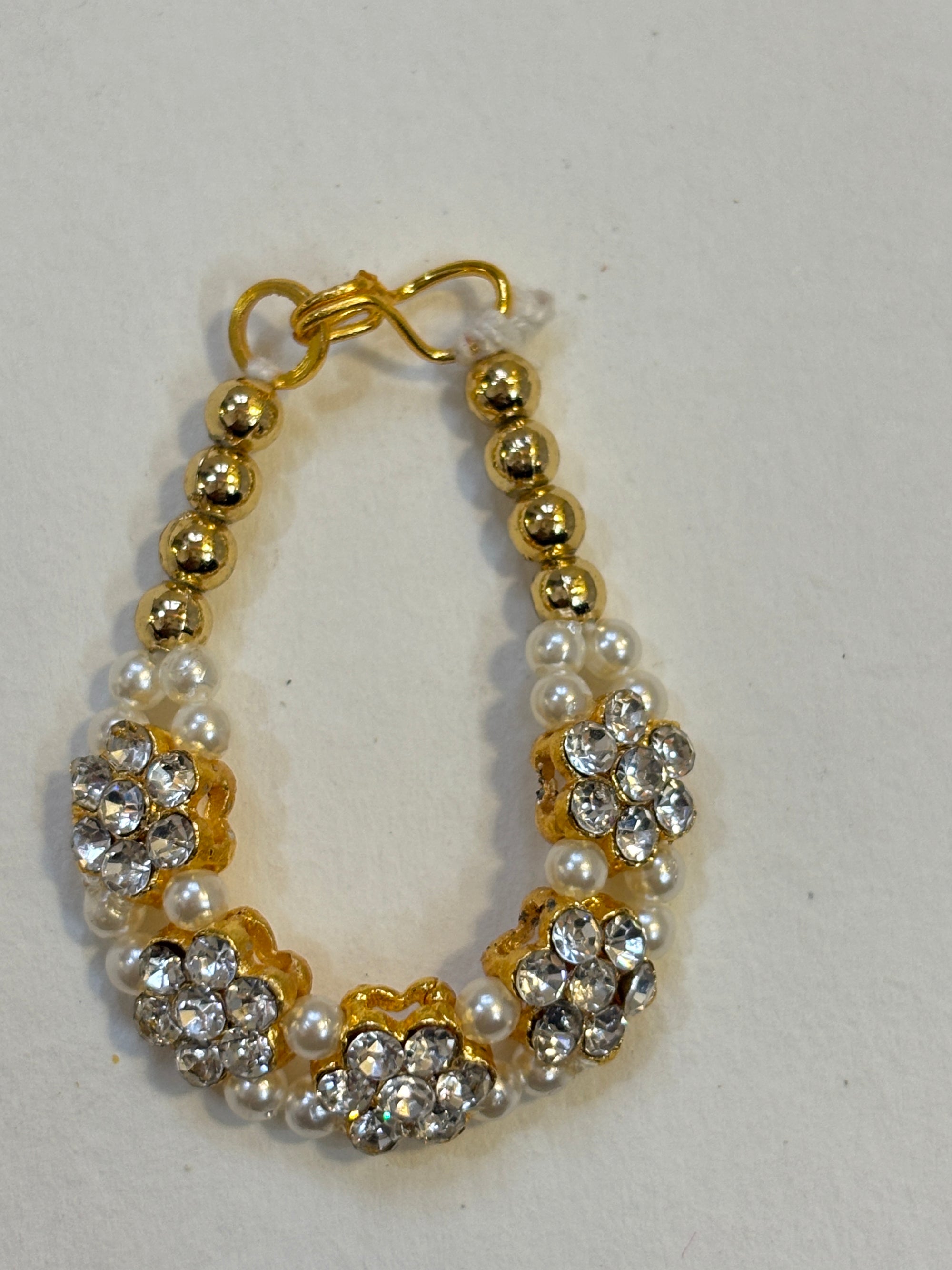 Kri-Radhey Floral ruby bliss diety mala
