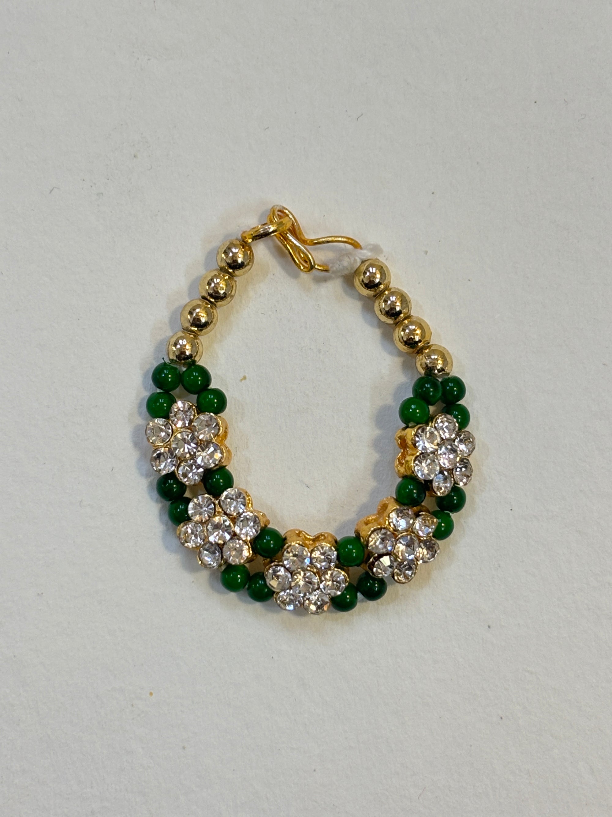 Kri-Radhey Floral ruby bliss diety mala