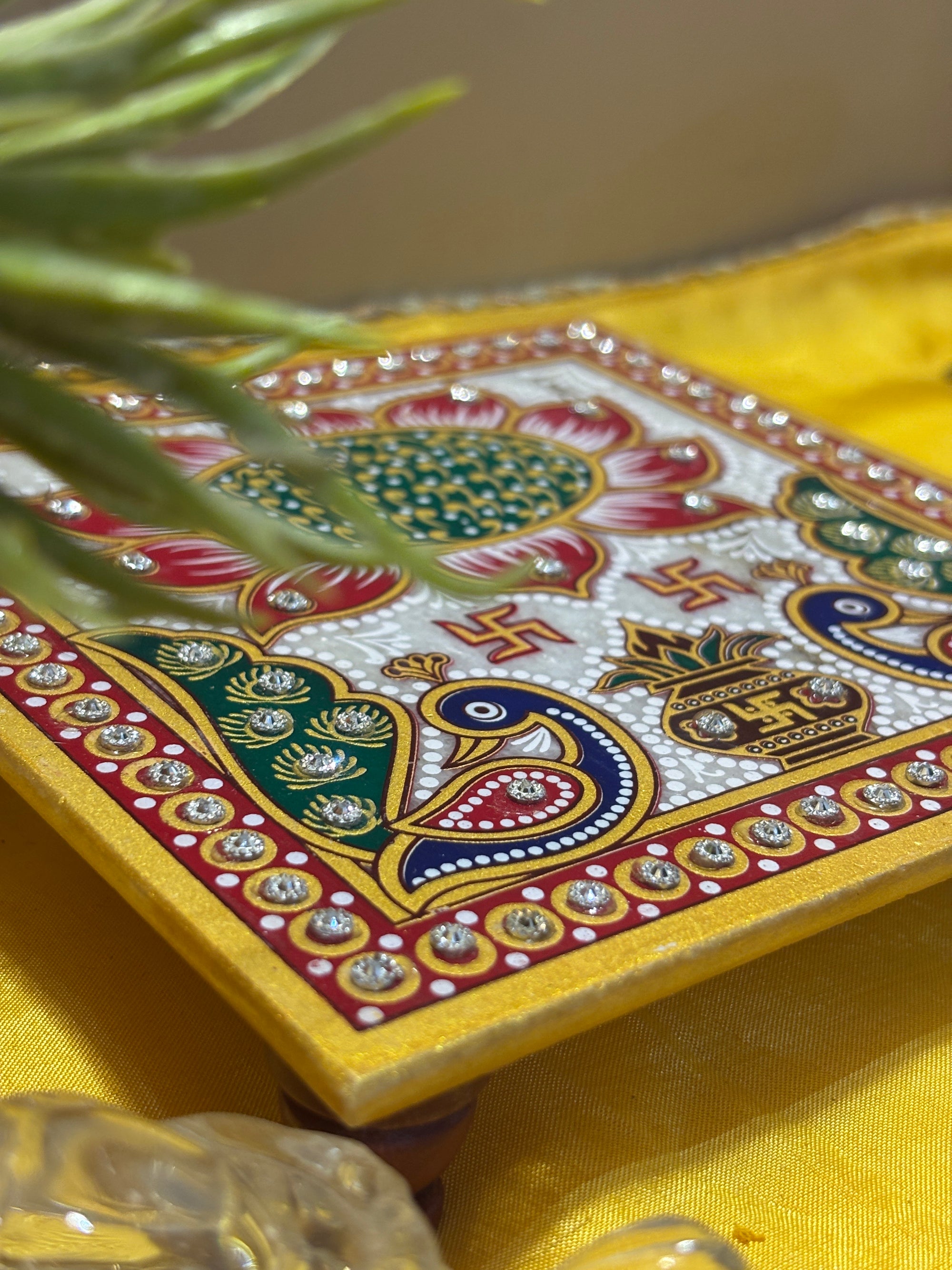 Square Marble Chowki