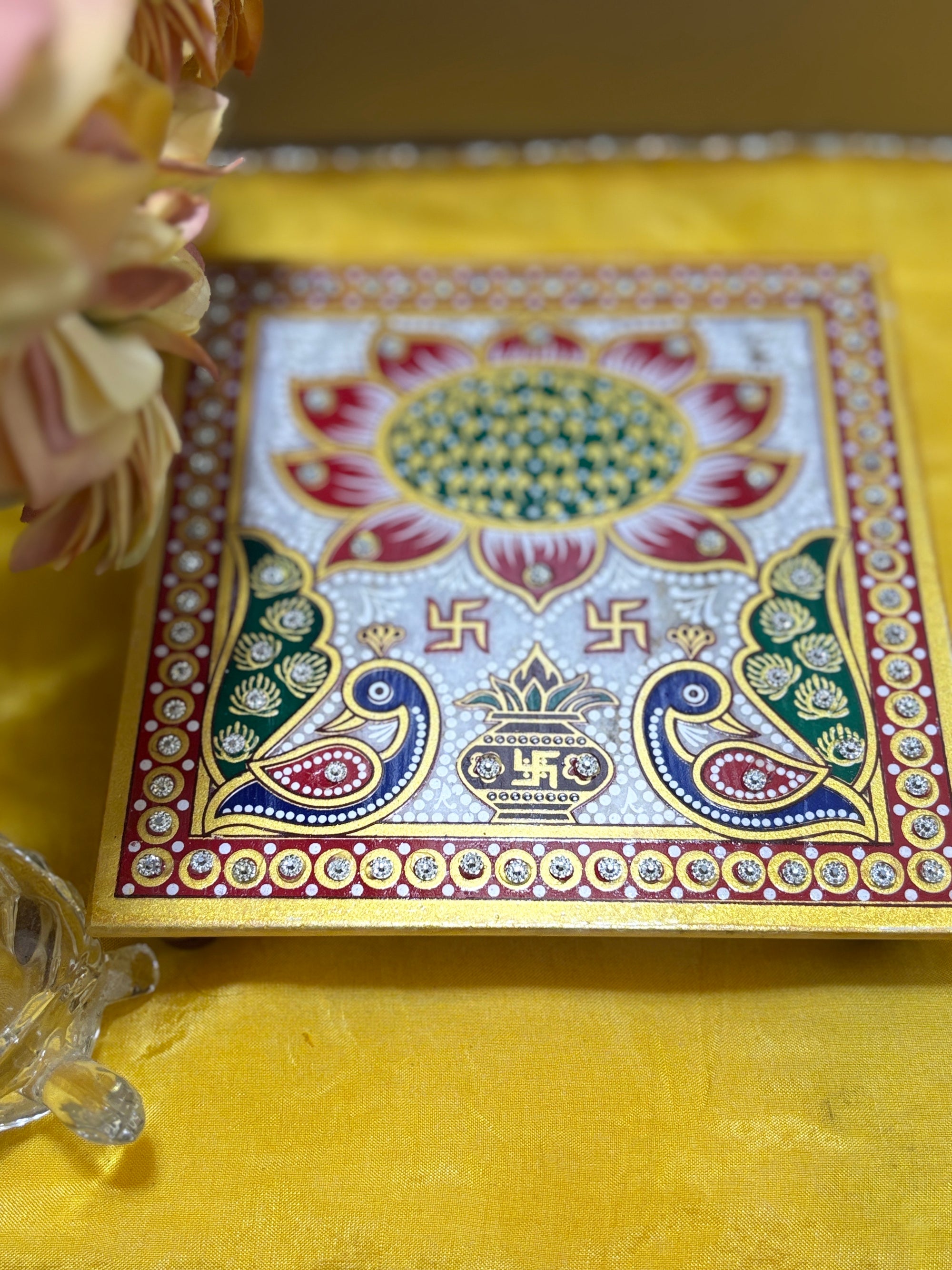 Square Marble Chowki