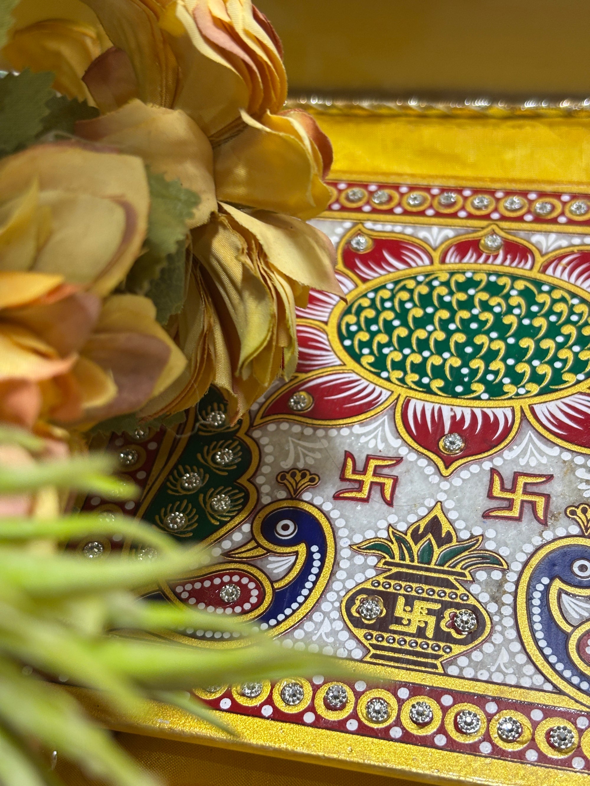 Square Marble Chowki