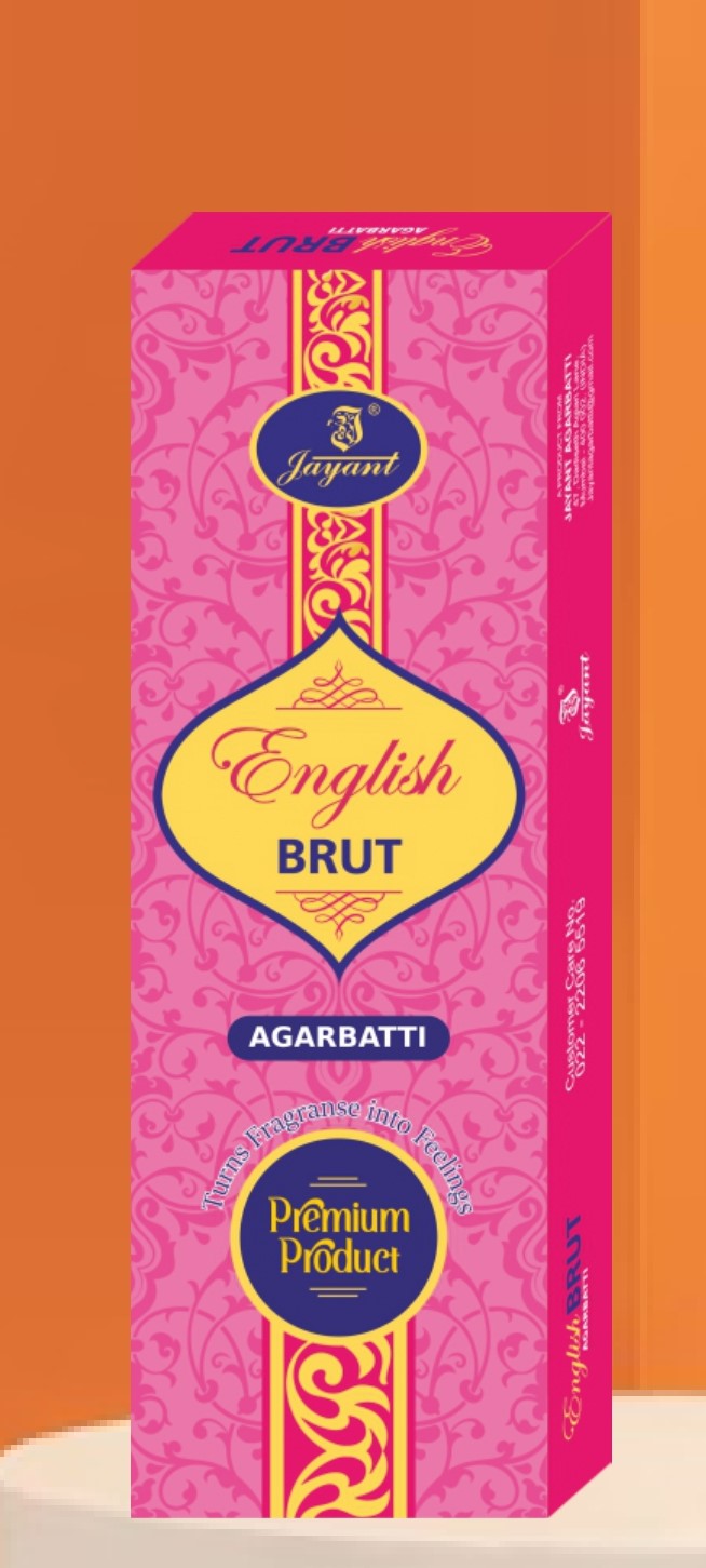 Jayant Premium Agarbatti Collection English Brut & Platinum