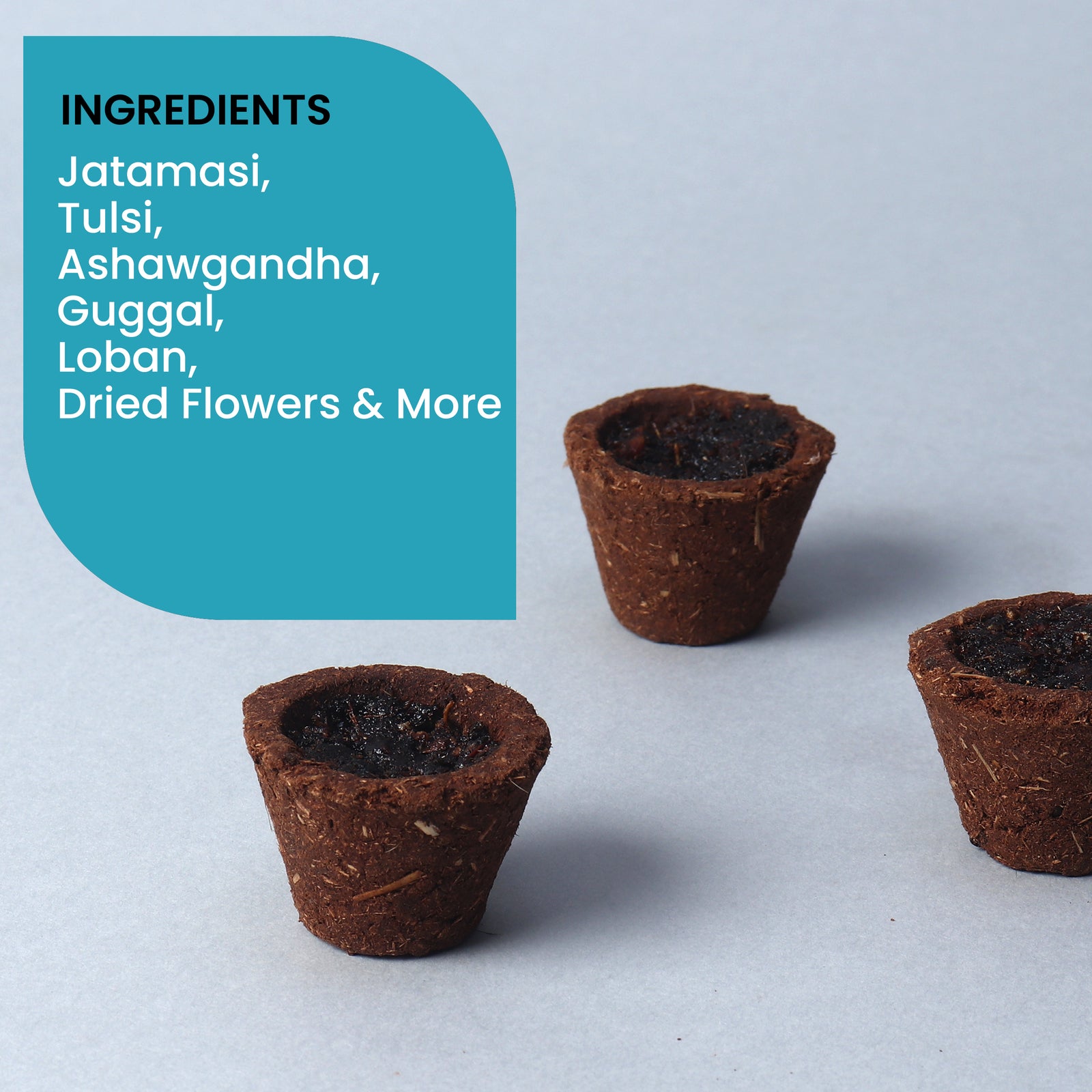 Manokamna Havan Cups -Loban (Pack of 2)