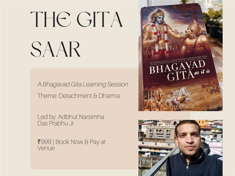 The Gita Saar- Bhagavad Gita Workshop