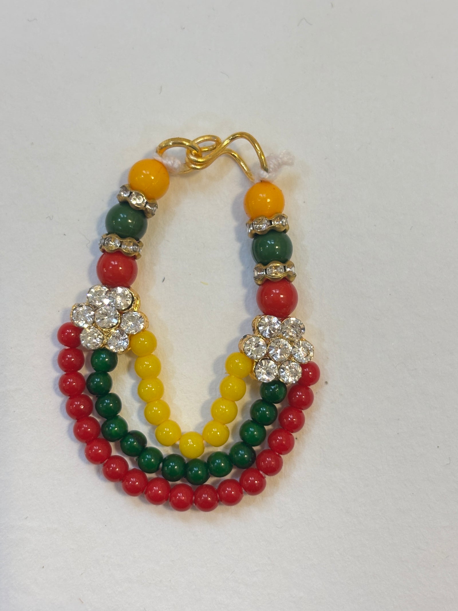 Kri-Radhey Festive Tricolor Mala