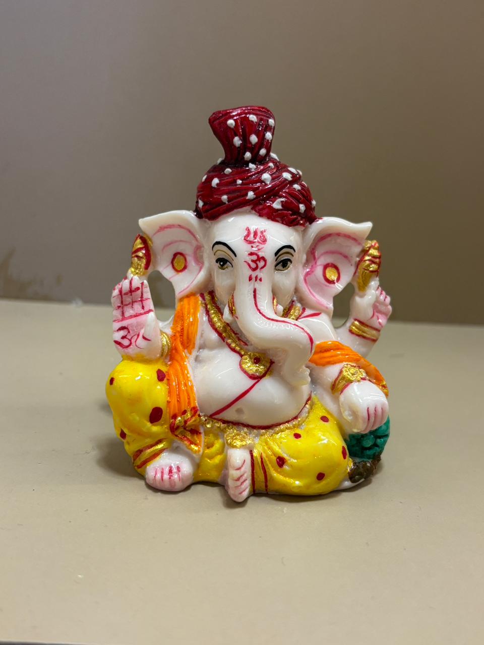 Kri-Radhey Dust marble ganesha idol