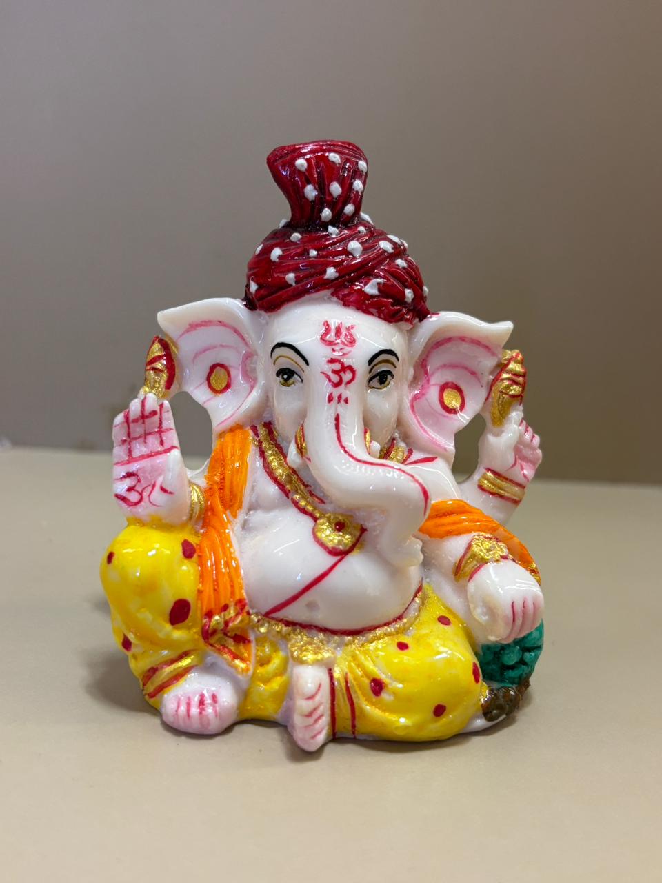 Kri-Radhey Dust marble ganesha idol