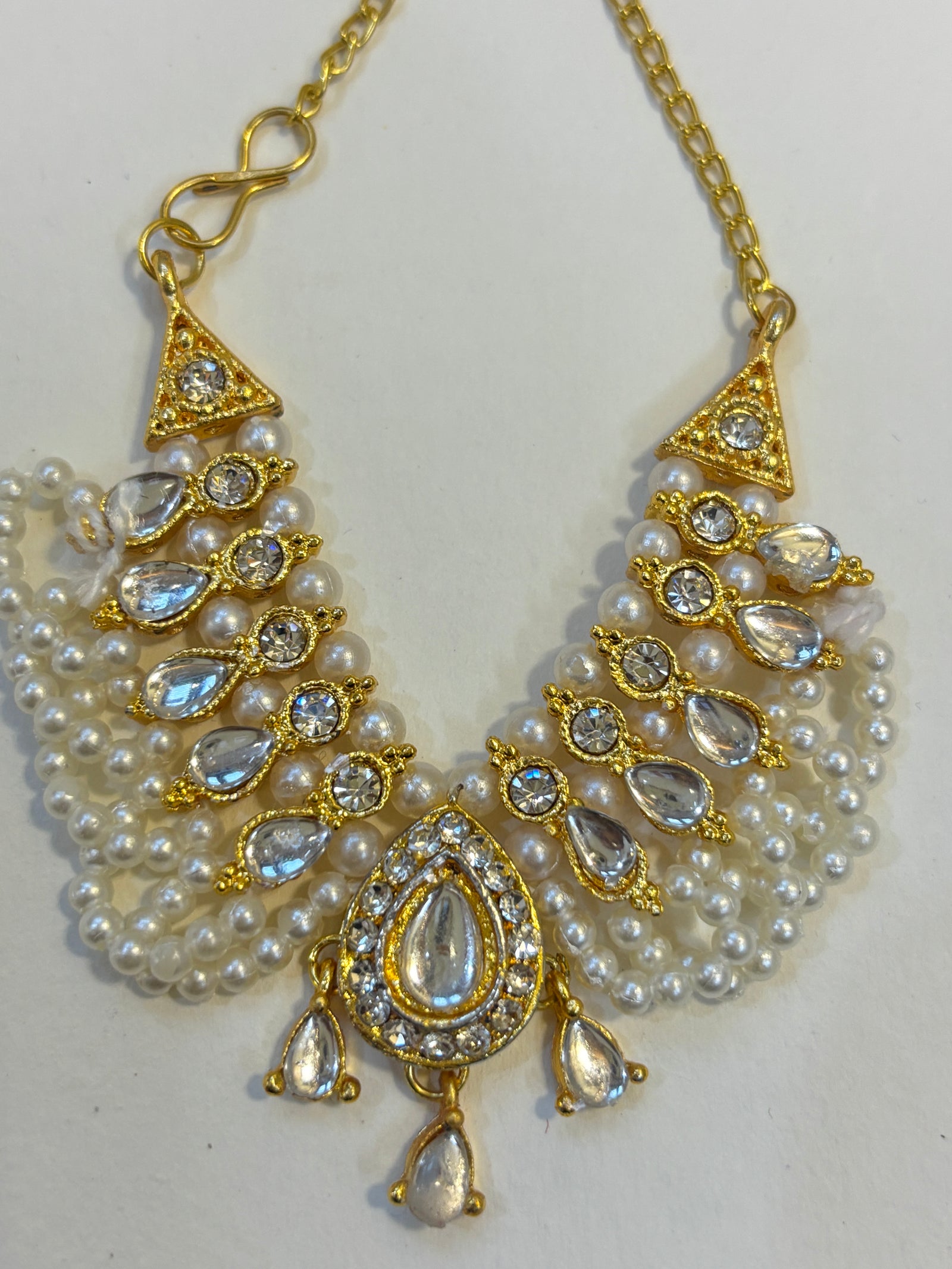 Kri-Radhey Pearl Fan Mala