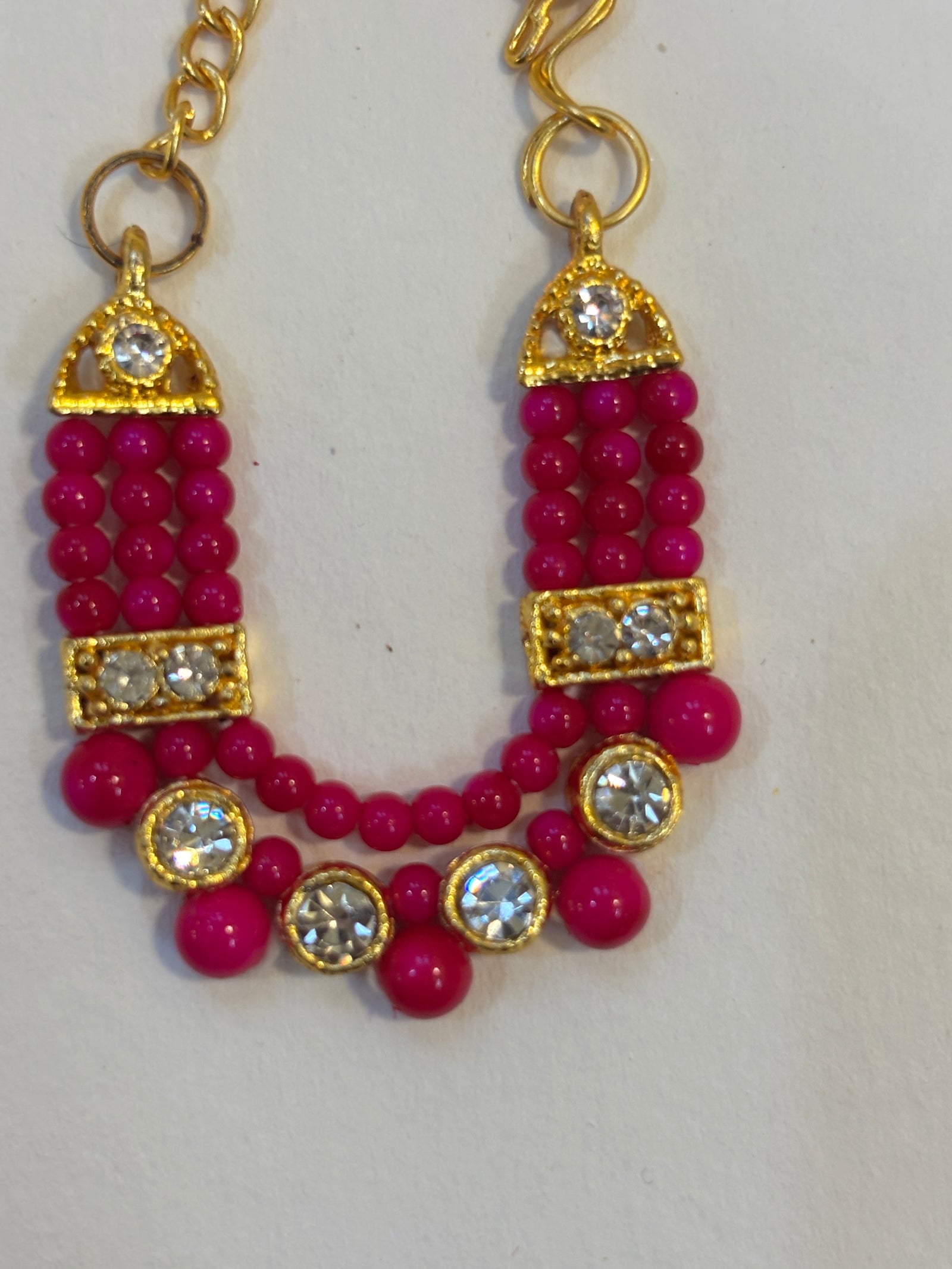 Kri-Radhey Triple row bead mala