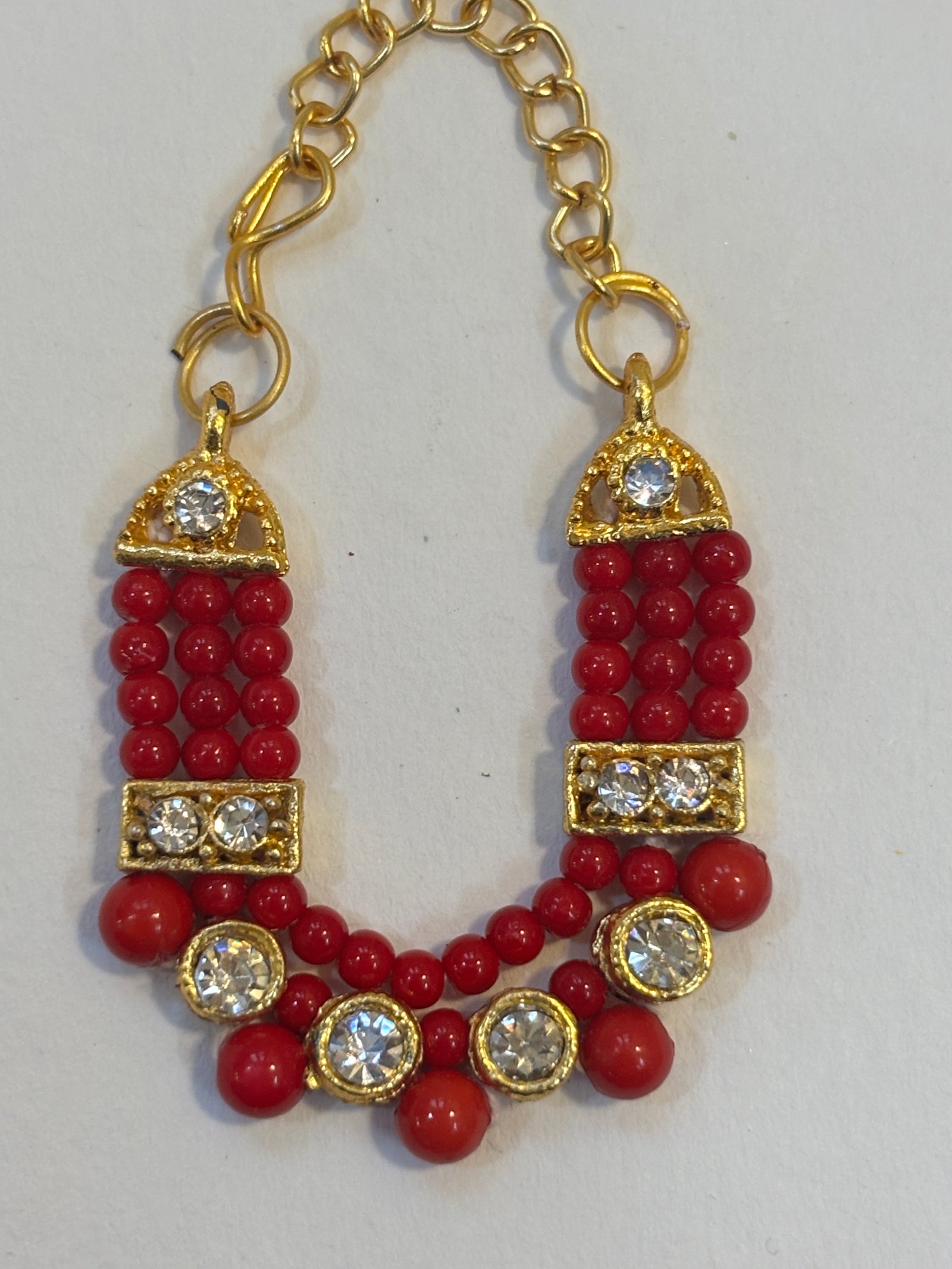 Kri-Radhey Triple row bead mala