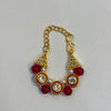Kri-Radhey Circular Gem Red Mala