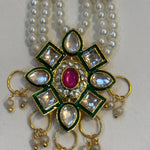 Kri-Radhey Temple Star Kundan Mala