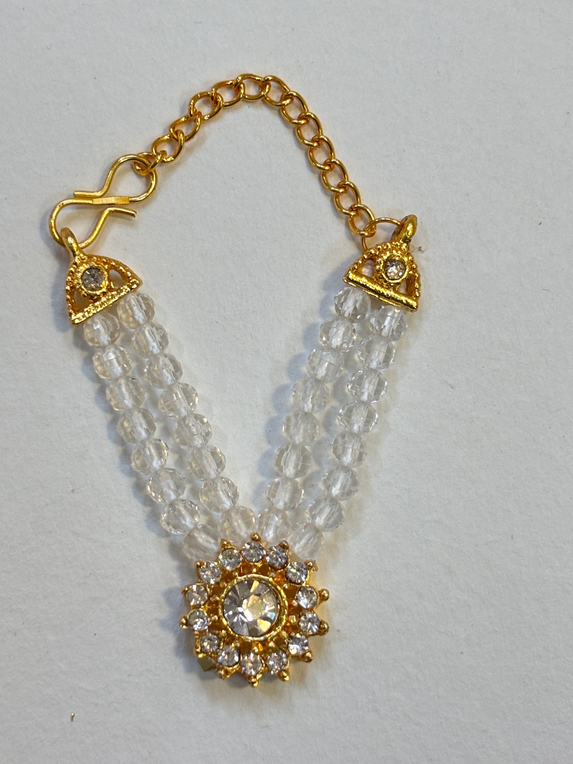 Kri-Radhey Gold designer floral mala