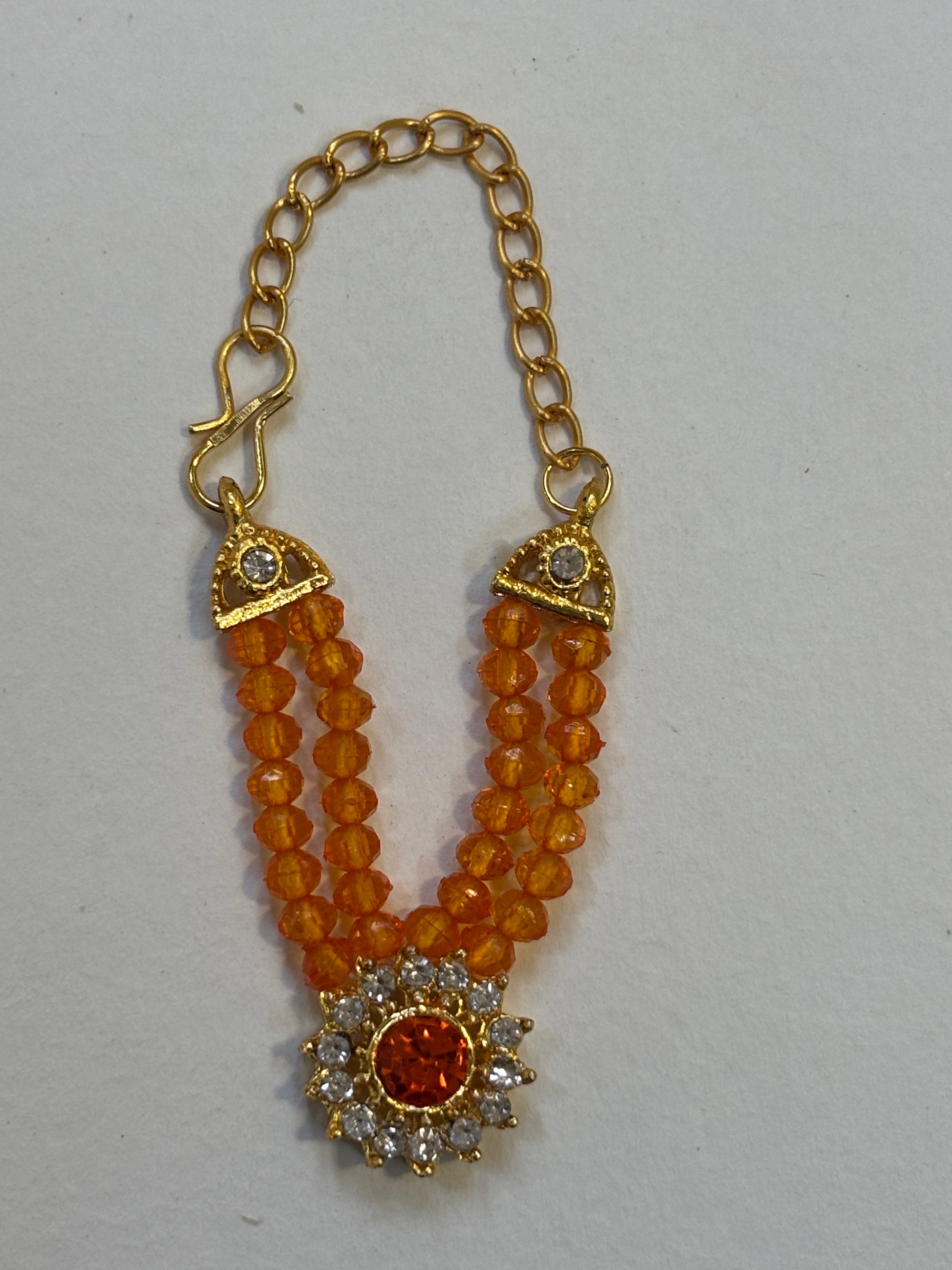 Kri-Radhey Gold designer floral mala