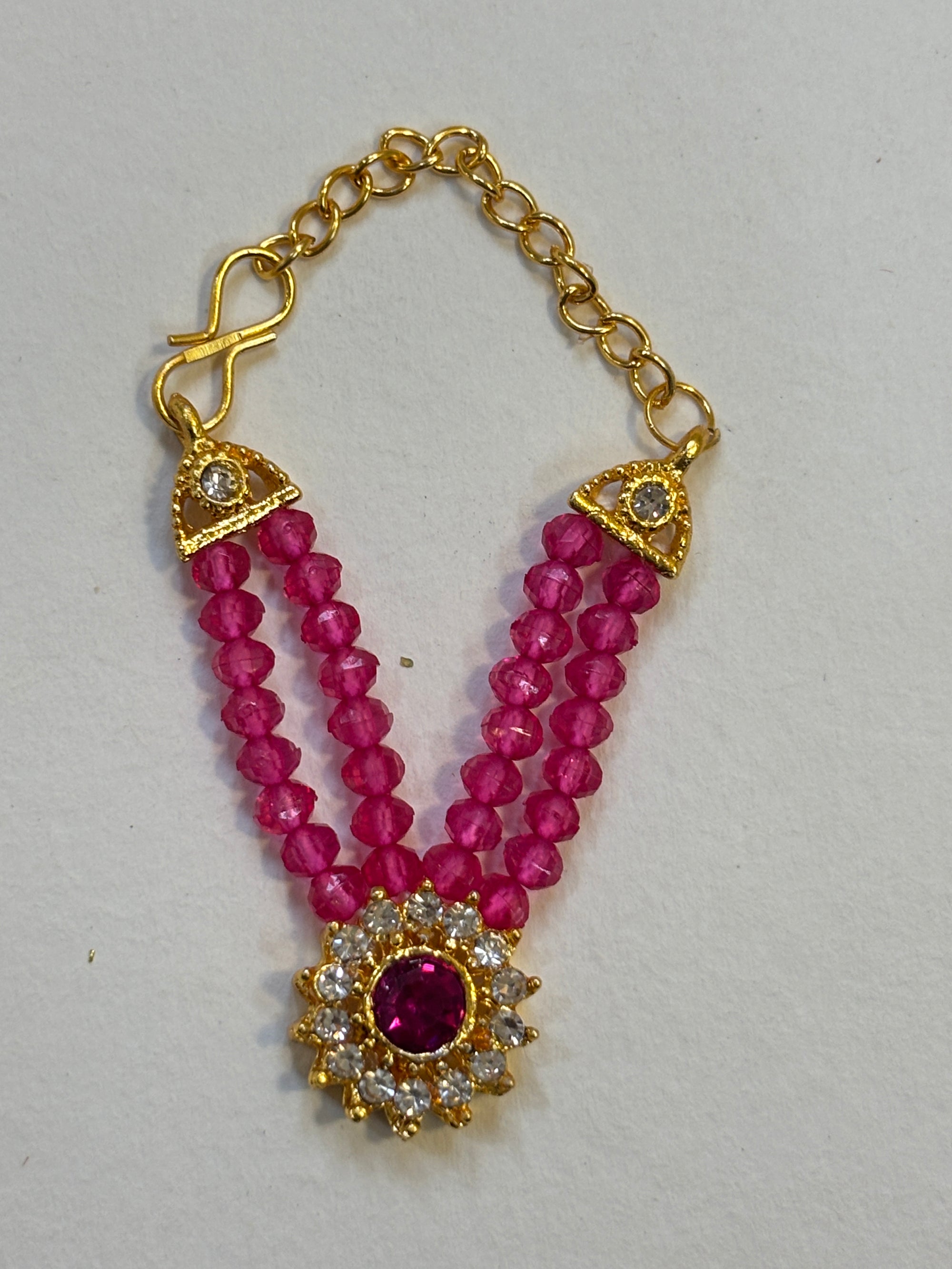 Kri-Radhey Gold designer floral mala