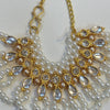 Kri-Radhey Traditional kundan pearl mala