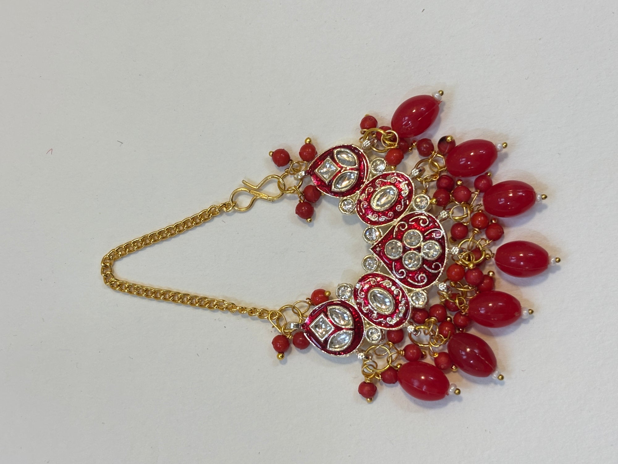 Kri-Radhey Ruby royale deity mala