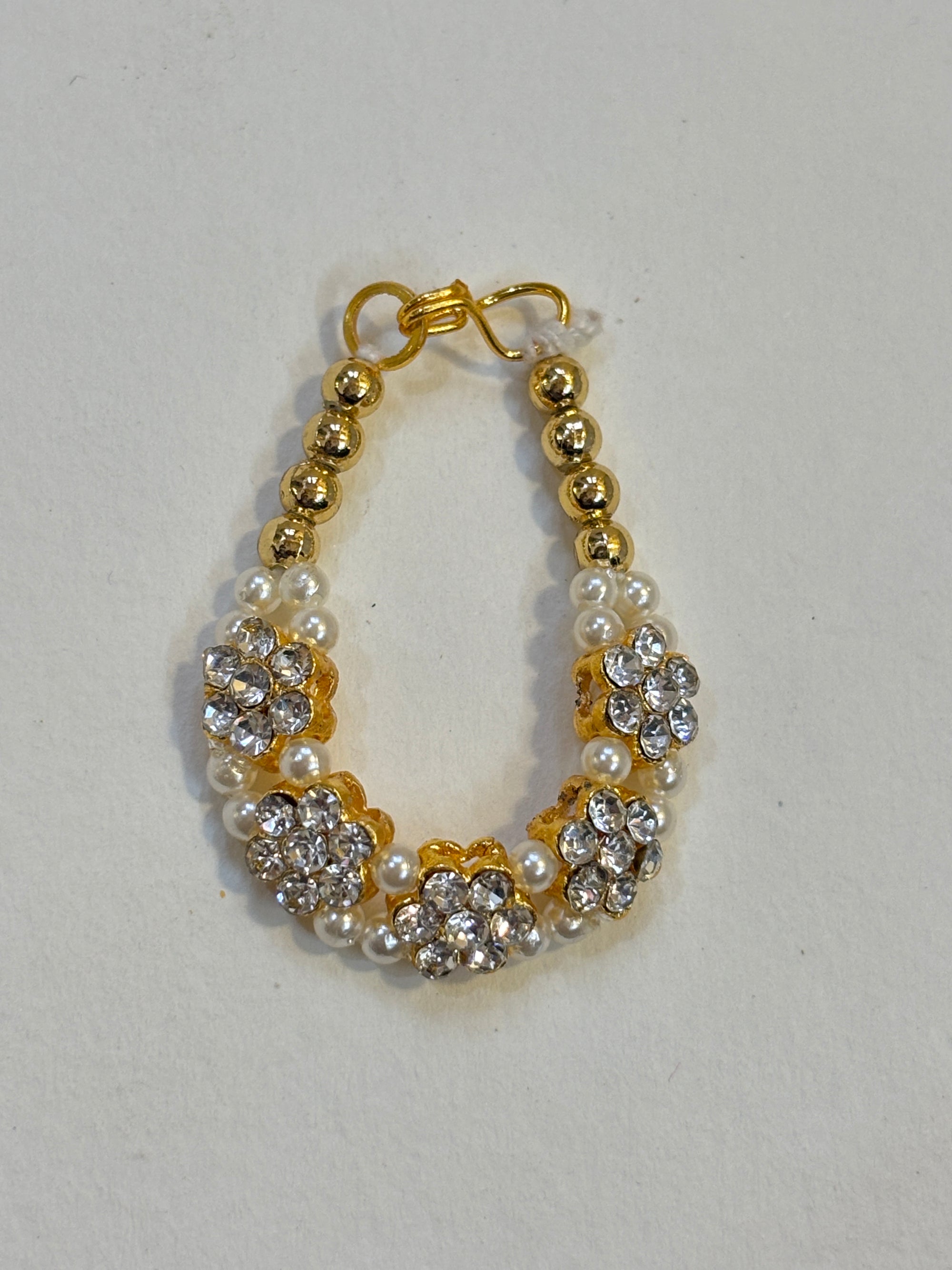 Kri-Radhey Floral ruby bliss diety mala