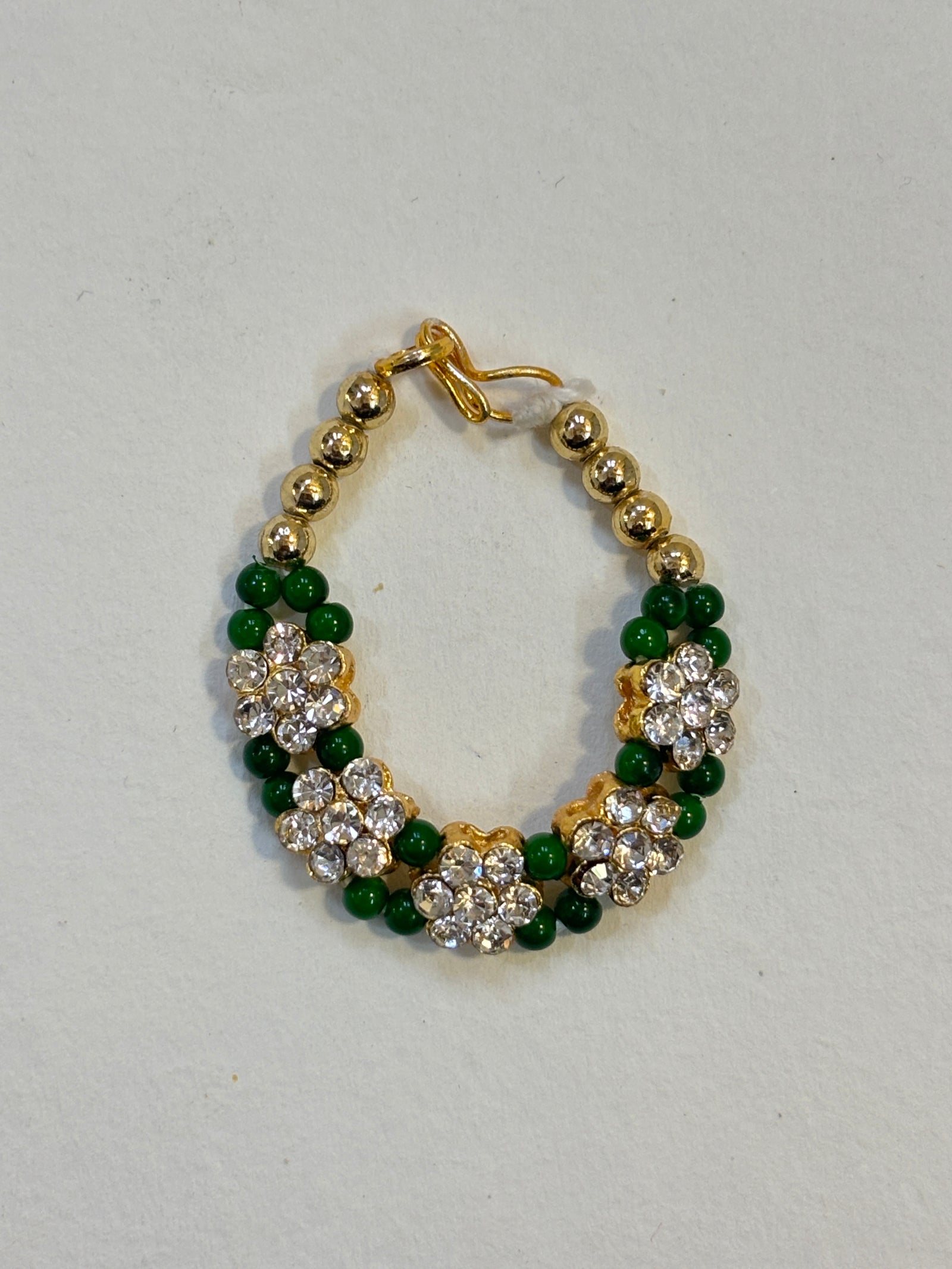 Kri-Radhey Floral ruby bliss diety mala