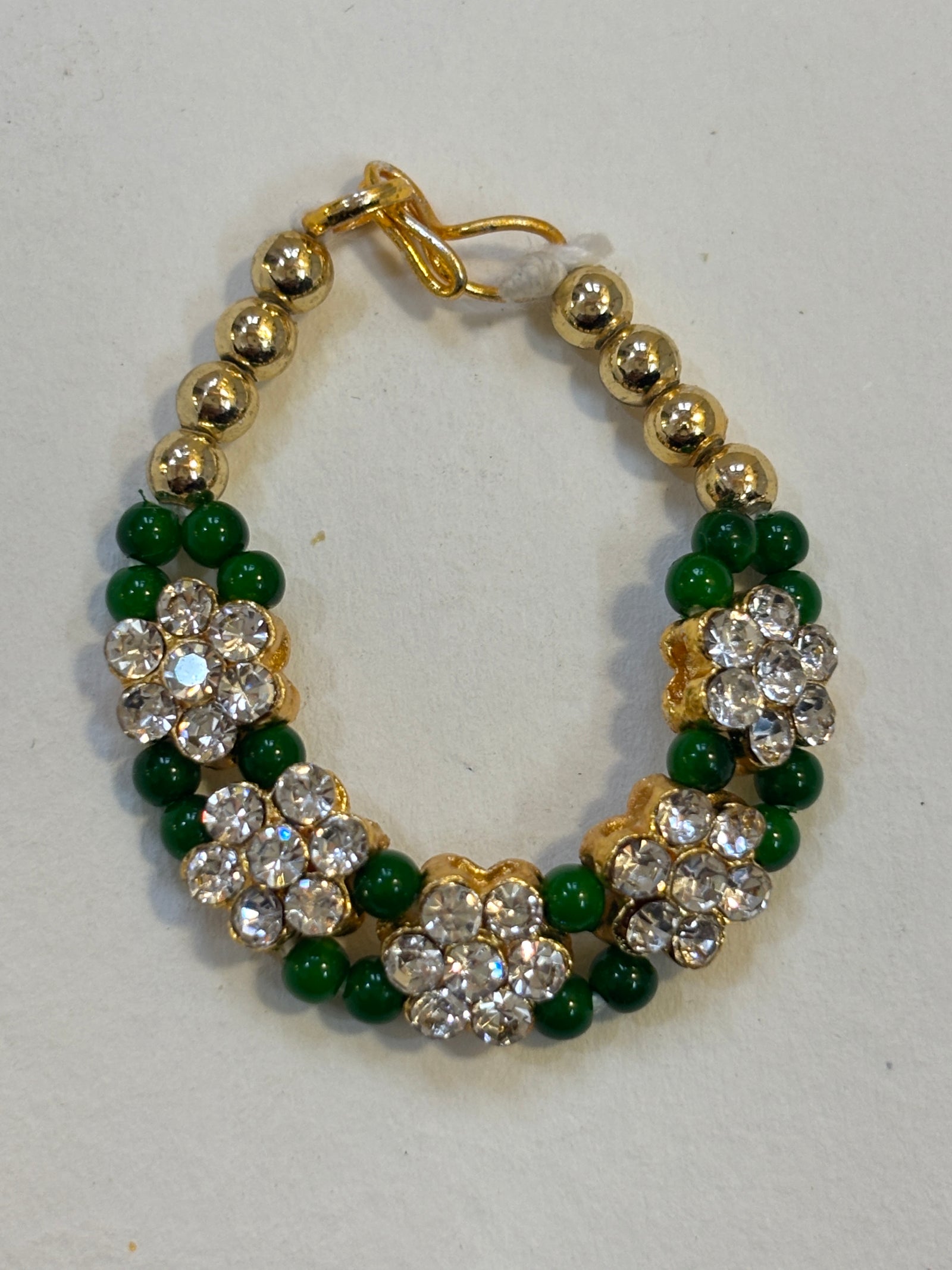Kri-Radhey Floral ruby bliss diety mala