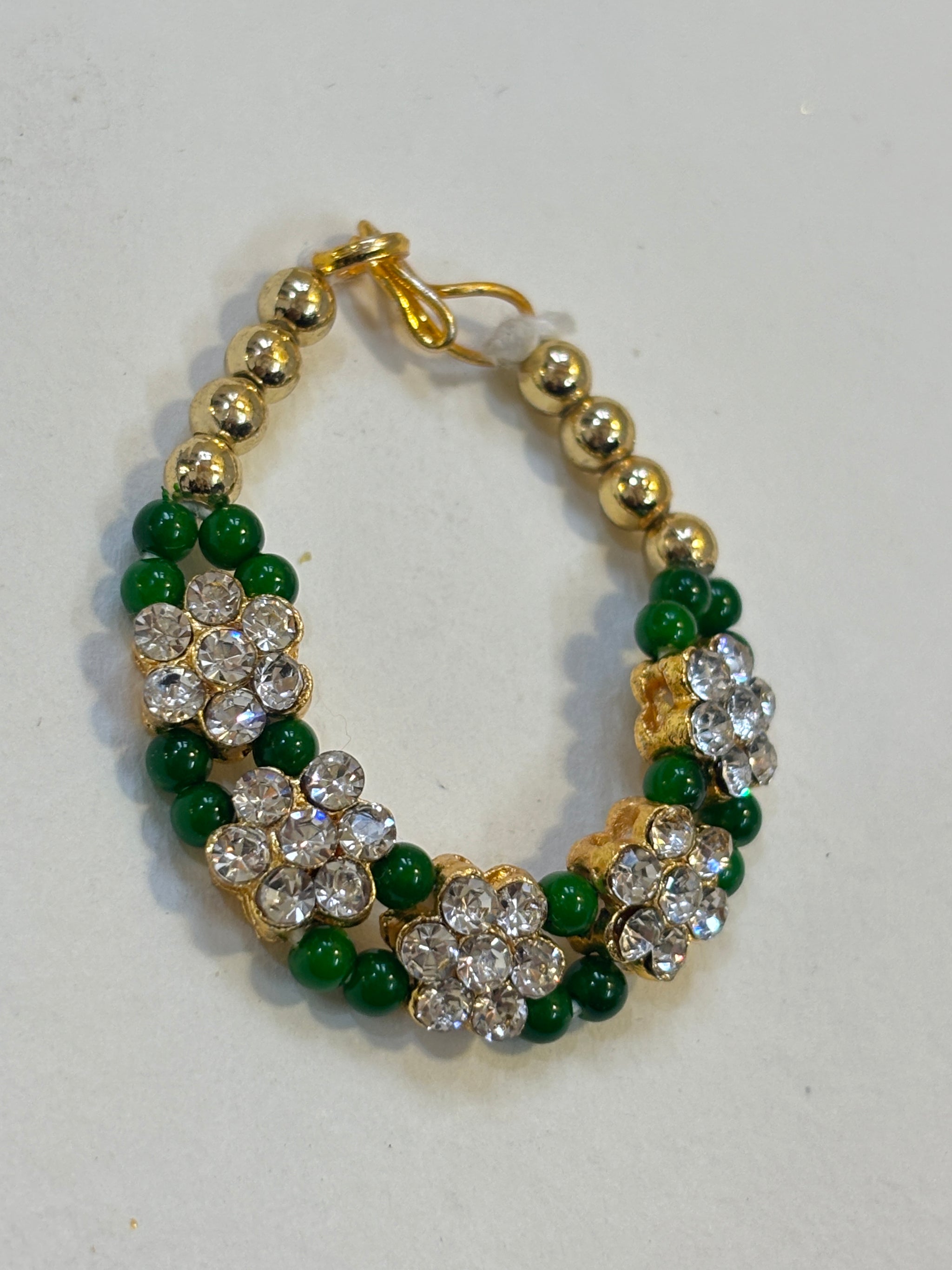 Kri-Radhey Floral ruby bliss diety mala