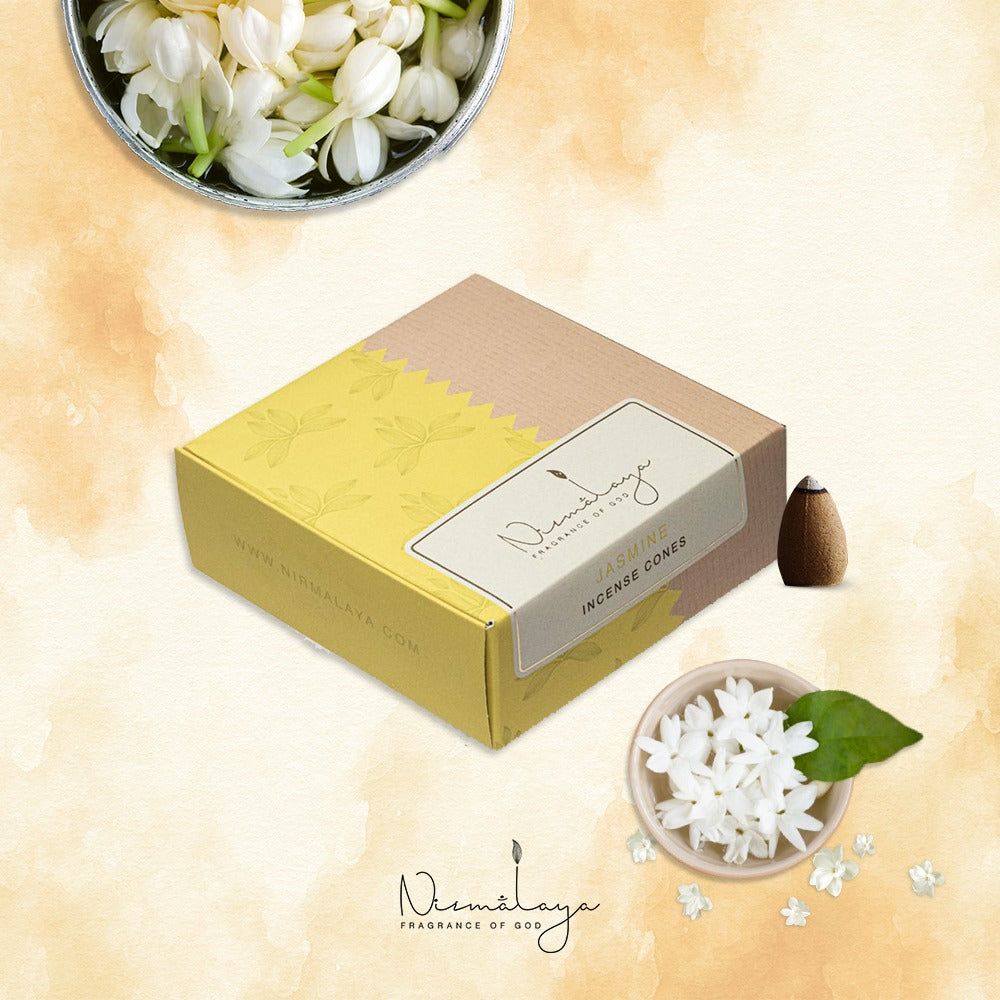 Jasmine Backflow Refill Pack Incense Cones